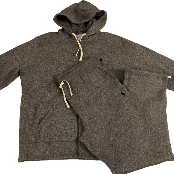 polo fleece sweatsuit